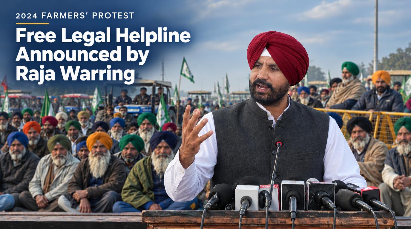 2024 Farmers Protest: How Raja Warring Supported Farmers