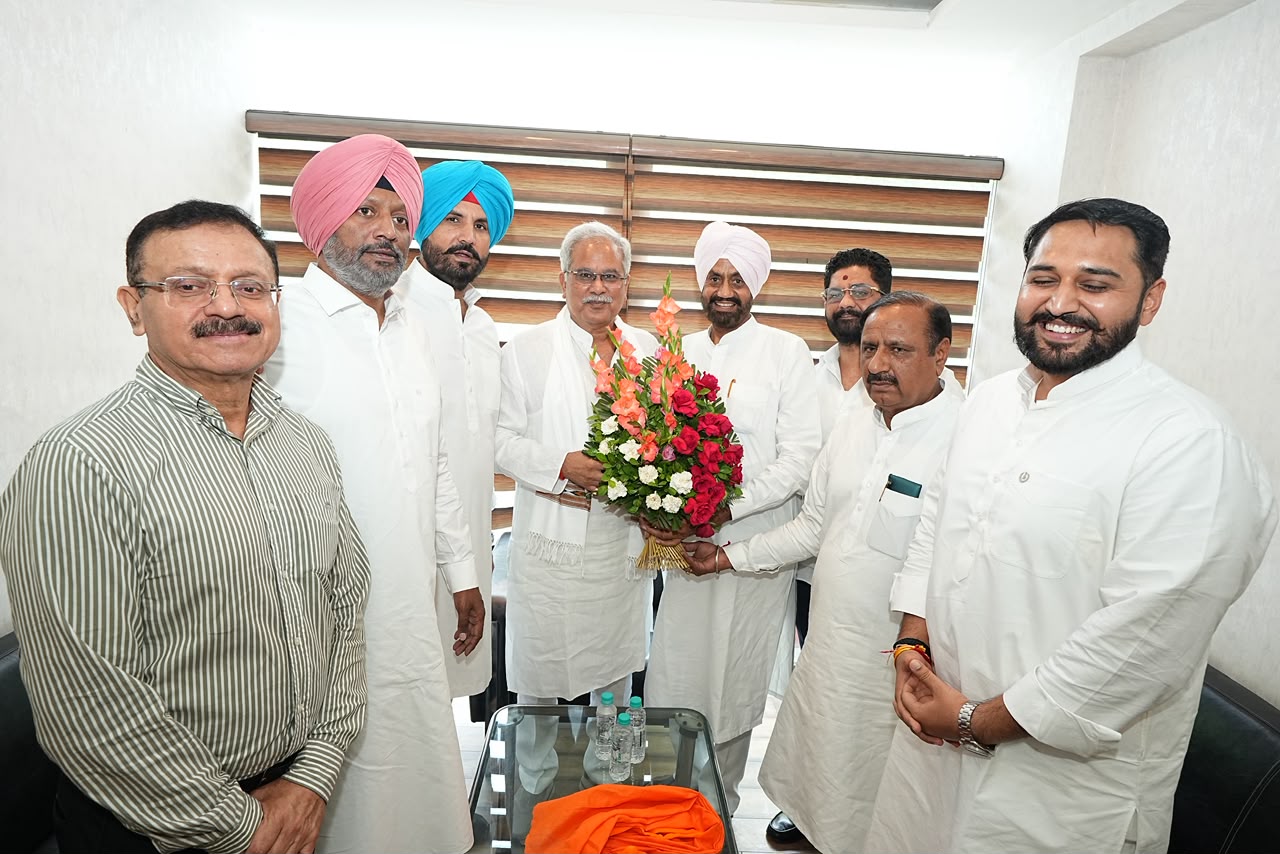 Punjab Congress Leadership Meets Bhupesh Baghel to Discuss Organization and 2027 Election Preparations Image