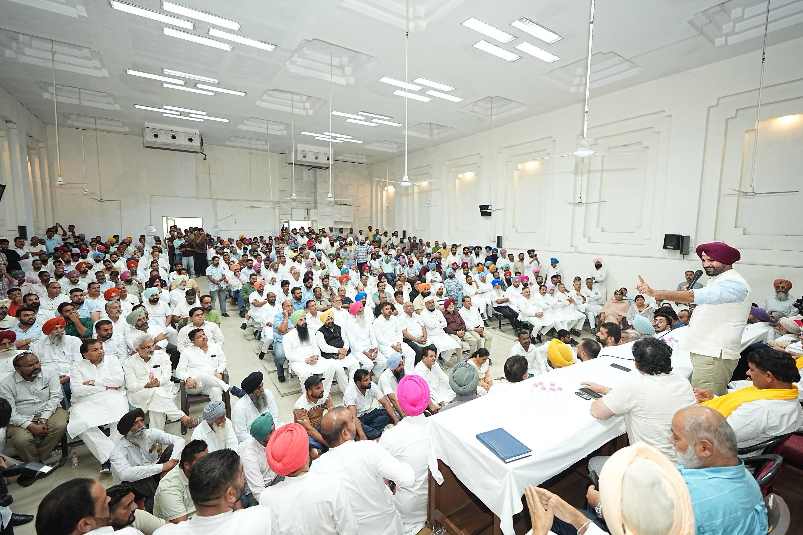 Punjab Congress In-charge Shri Bhupesh Baghel met with Congress leaders and party workers at Punjab Congress Bhawan, Chandigarh, to discuss organizational matters and strengthen the party at the grassroots level. Image