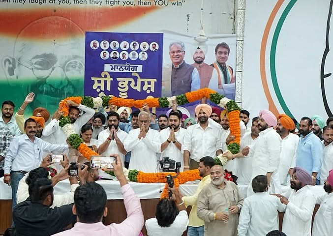 An interaction with Punjab Youth Congress leaders and workers focused on youth engagement, organizational growth, and empowering the next generation of leadership in Punjab. Image