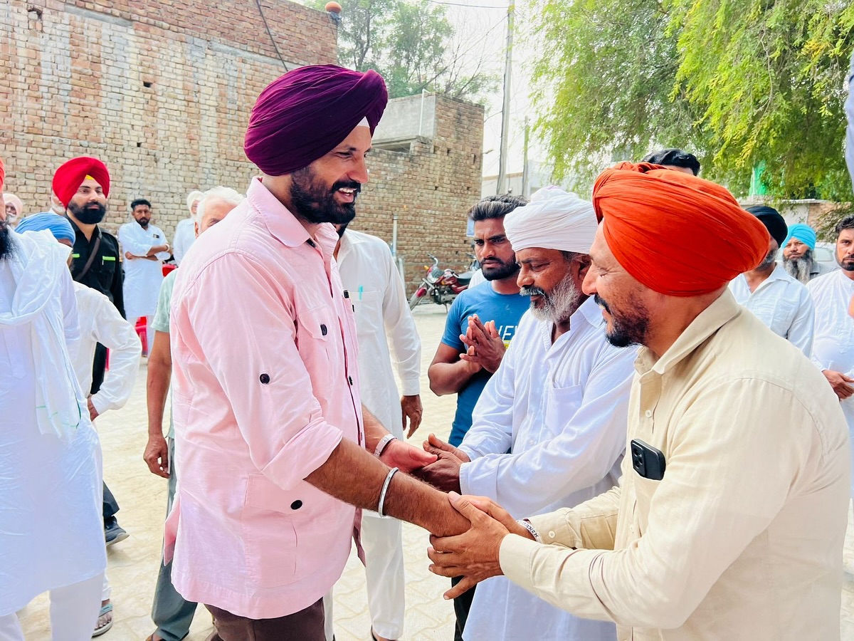 Raja Warring During Grassroots Outreach Image