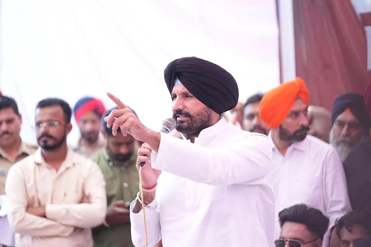 Raja Warring Leads Congress Protest in Ferozepur Demanding Removal and Arrest of CEC Gyanesh Kumar Image