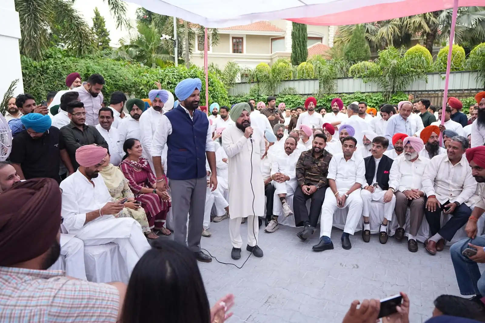 Former PPCC President and Ludhiana MP Raja Warring Attends PPCC President Pargat Singh’s Charge-Taking Ceremony Image