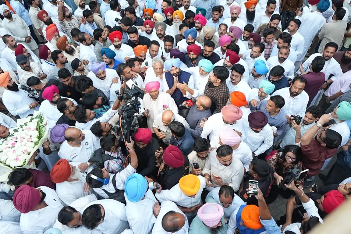 Former PPCC President and Ludhiana MP Raja Warring Attends PPCC President Pargat Singh’s Charge-Taking Ceremony Image