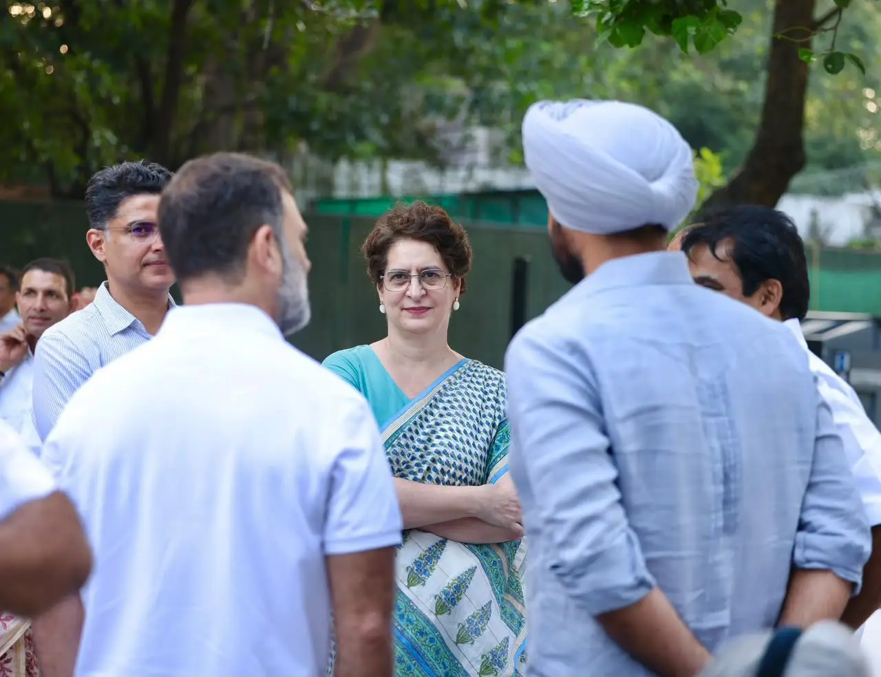Ludhiana MP Raja Warring Attends Rahul Gandhi’s High-Tea Meeting on Continuing the Fight for Democracy Image